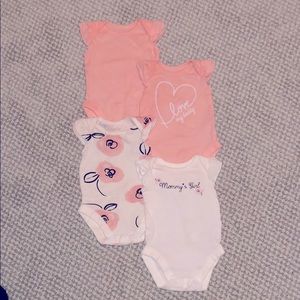 4 pc onesie set
